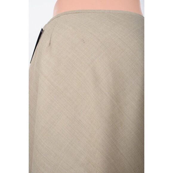 Workstyle by Lafayette Womans A-line Skirt Size 6 Tan Wool Blend NWT - Picture 5 of 8